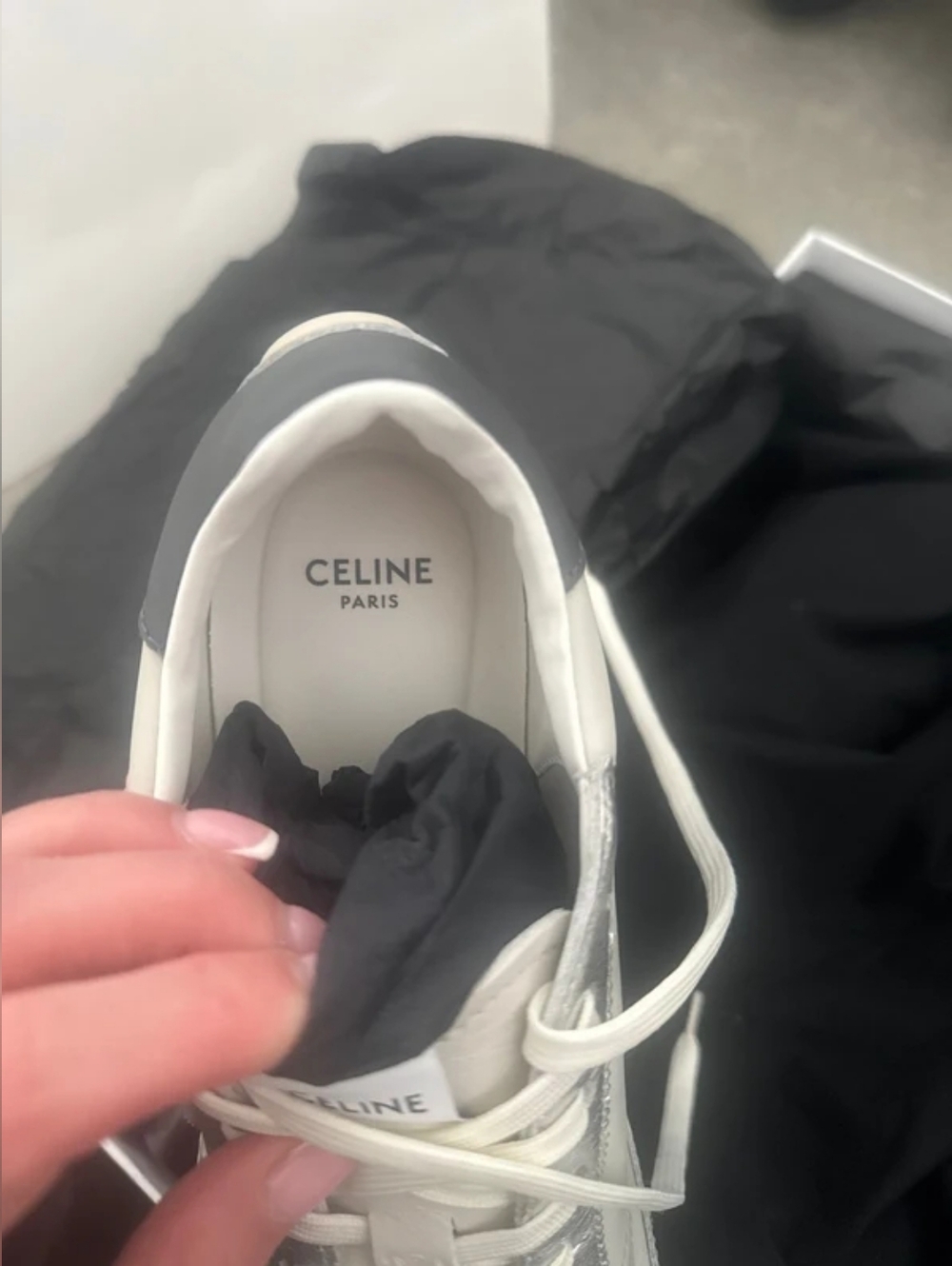 Celine Logo Sneakers - Picture 5 of 6
